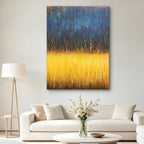 olden Horizon – Original Abstract Oil Painting on Canvas | Modern Landscape Wall Art
