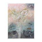 Whispering Light – Soft Pastel Abstract Oil Painting | Textured Neutral Art