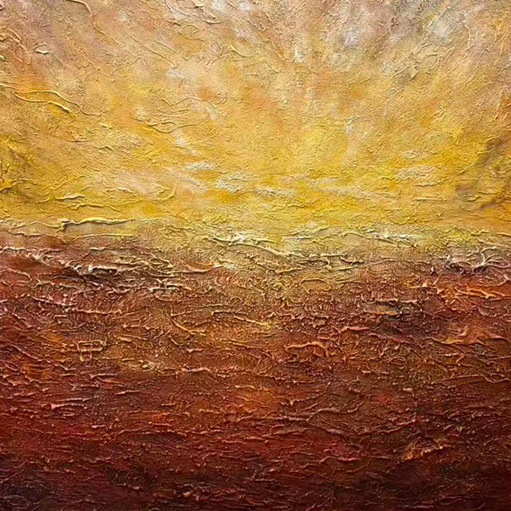 Brilliant – Original Hand Painted Abstract Oil Painting on Canvas | Contemporary Wall Art