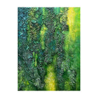 Emerald Forest – Original Textured Abstract Oil Painting on Canvas | Luxury Nature Wall Art