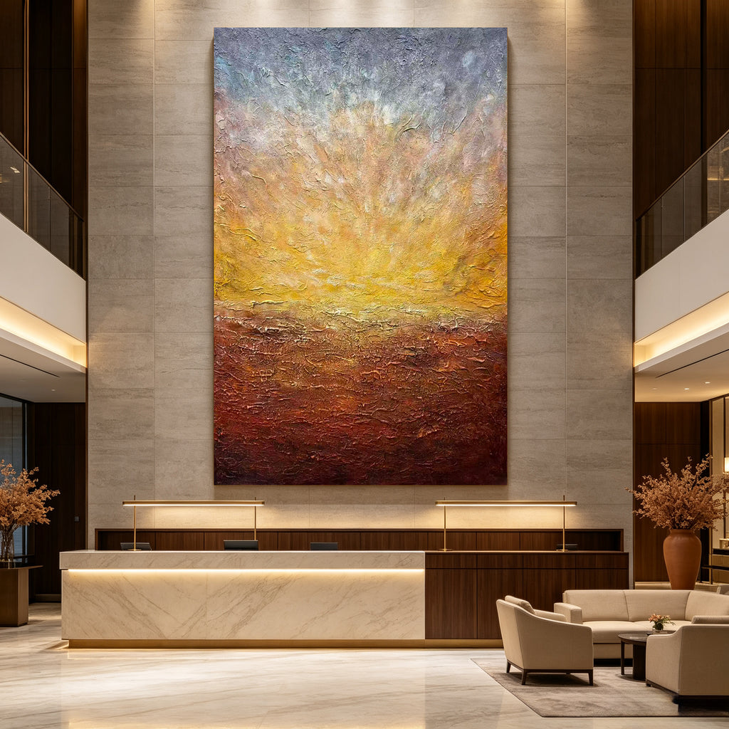Brilliant – Original Hand Painted Abstract Oil Painting on Canvas | Contemporary Wall Art