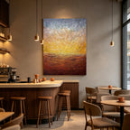 Brilliant – Original Hand Painted Abstract Oil Painting on Canvas | Contemporary Wall Art