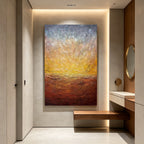 Brilliant – Original Hand Painted Abstract Oil Painting on Canvas | Contemporary Wall Art