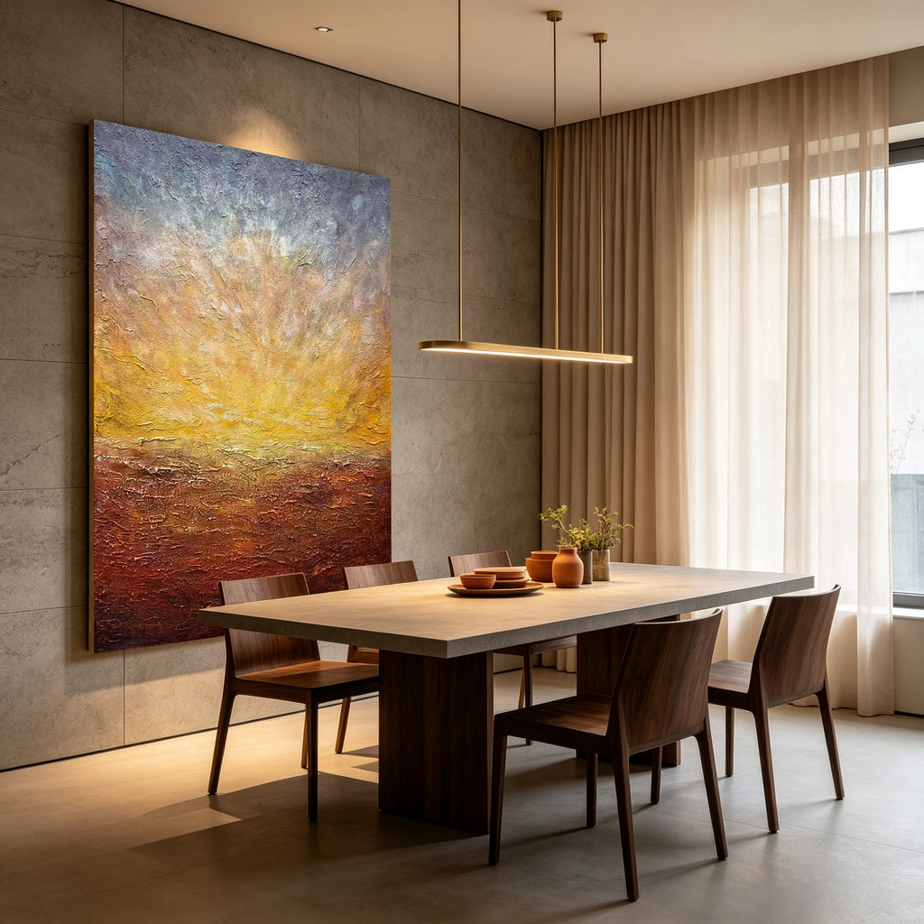 Brilliant – Original Hand Painted Abstract Oil Painting on Canvas | Contemporary Wall Art