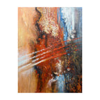 Warm – Original Hand Painted Abstract Oil Painting on Canvas | Contemporary Wall Art